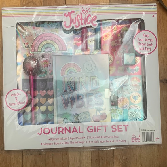 Justice Toys Justice Journal Gift Set Poshmark